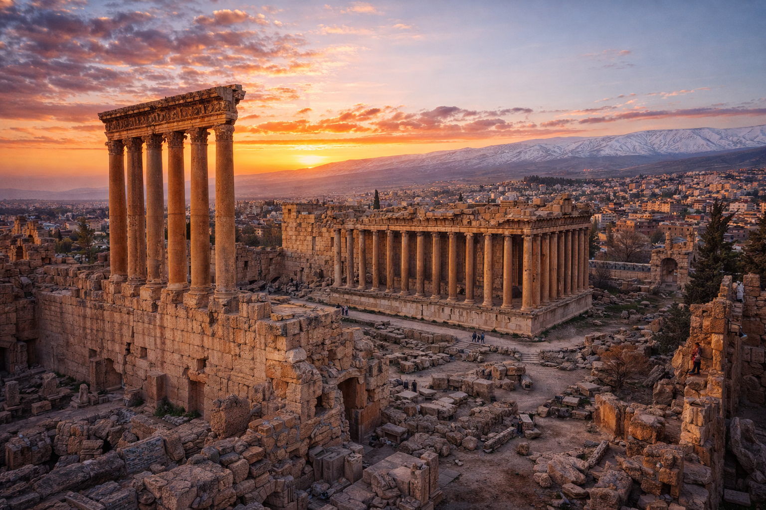 Baalbek ruins